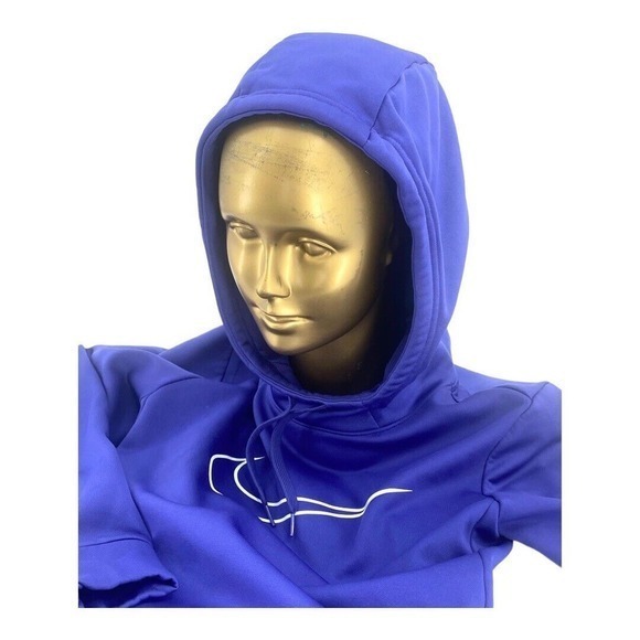 Nike Dri Fit‎ “Just Do It” Athletic Purple Hoodie Jacket Men’s Size S - Picture 5 of 11